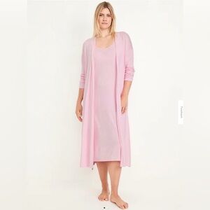 Maternity Nursing nightgown and robe